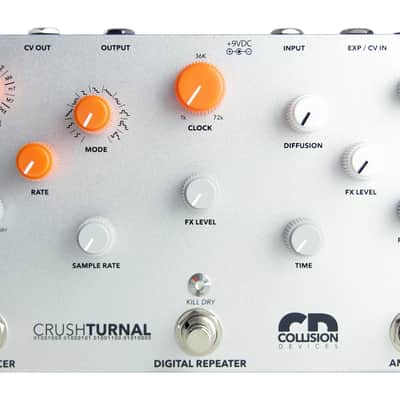 Collision Devices Crushturnal Sequenced Delay + Reverb Pedal