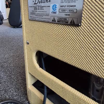 Fender Blue Deluxe Tube Combo Guitar Amplfiier - Made in USA! image 2