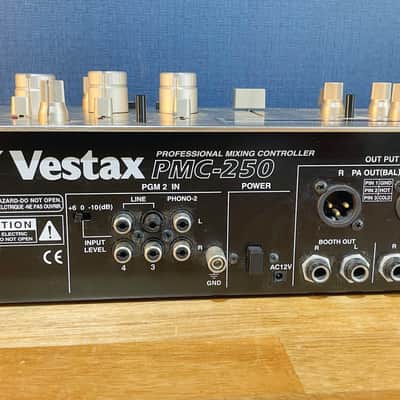 Vestax PMC-250 Vintage Rotary DJ Mixer w/ Isolator - Gold | Reverb