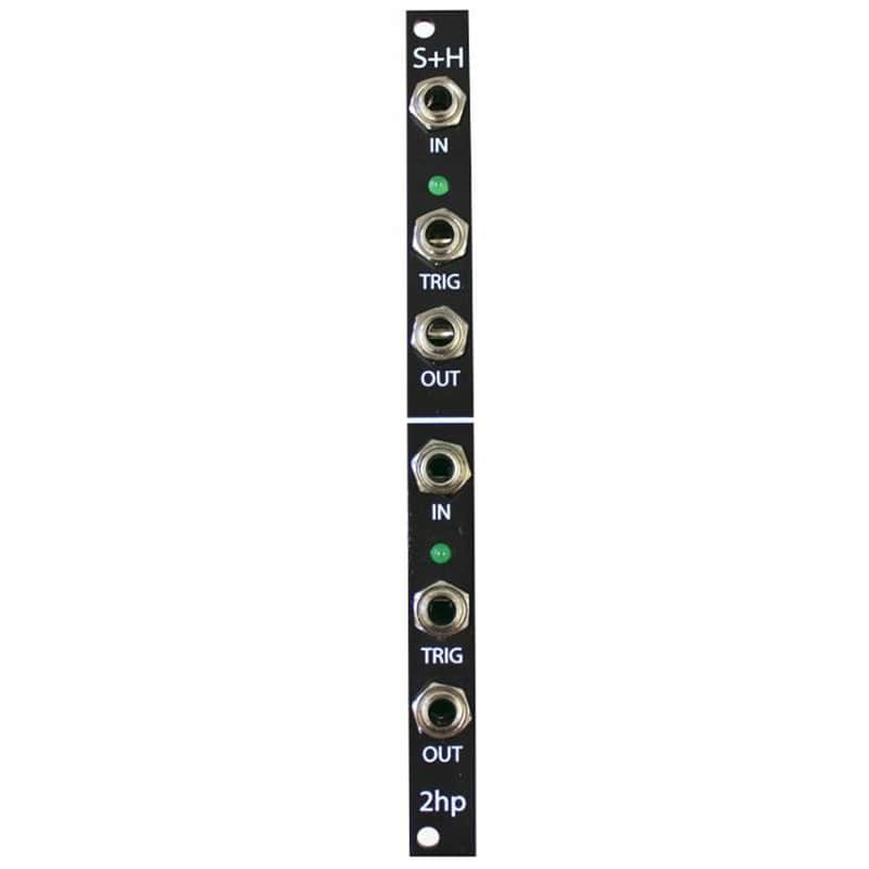 2hp S+H Eurorack Sample & Hold Module (Black) image 1
