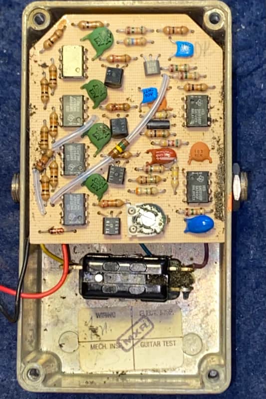MXR phase 90 MX-101 80's 箱、ハガキ、ゴムシート付き MXR MX-101 Block Phase 90 1975 - 1984 | Reverb