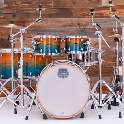 MAPEX ARMORY LIMITED EDITION 6 PIECE DRUM KIT, OCEAN SUNSET, EXCLUSIVE image 7