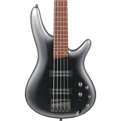Ibanez SR Standard 5-String Electric Bass - Midnight Gray Burst image 1