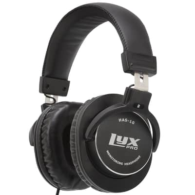 LyxPro HAS-10 Closed Back Over Ear Professional Headphones, Lightweight And Flexible, Black image 17
