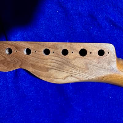 Warmoth Telecaster “Boat” Neck, Roasted Maple, Rosewood 2020’s - Unfinished image 5