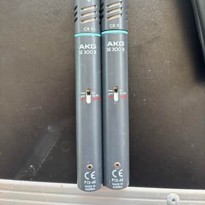 AKG SE300B + CK93 Hypercardioid Condenser Microphone Stereo Pair – Made in Austria image 1