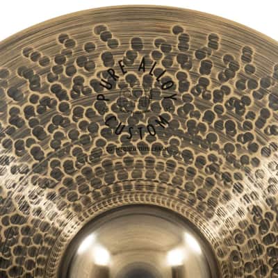 Meinl Pure Alloy Custom Medium Thin Crash Cymbal 20" image 4