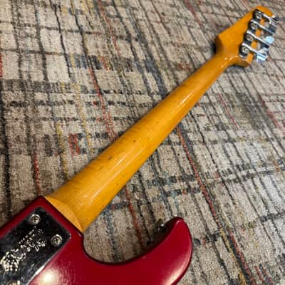 Gibson Victory Standard Bass 1981 - 1985 - Candy Apple Red image 16