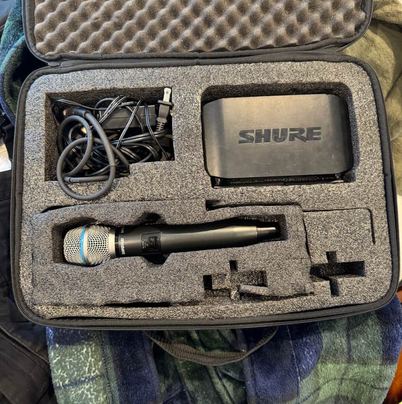 Shure GLXD24 Beta 87A 2020 - Black/gray image 1