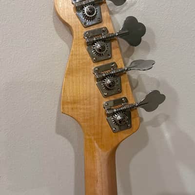 Fender All Parts Precision P-Bass Lawsuit Era 1970s - Natural Road-Worn image 4