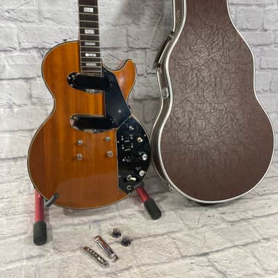 Vintage 70s El Degas Recording MIJ Walnut Electric Guitar project AS-IS image 1