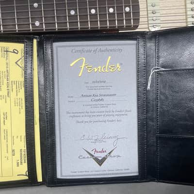Fender Custom Shop Artisan Koa Stratocaster image 12
