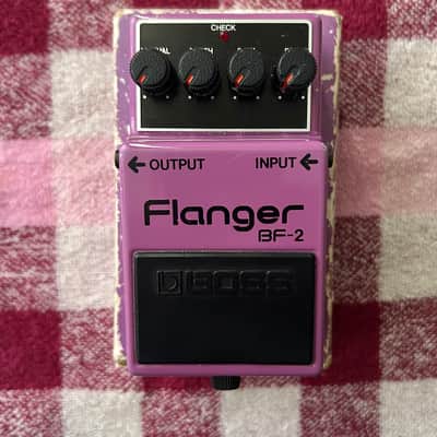 1981 BOSS BF-2 Flanger Made in Japan with Original Box - Black Label Vintage MIJ image 3