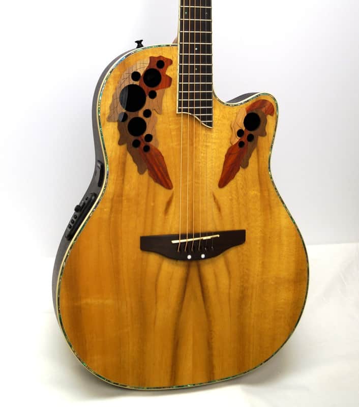 Ovation Celebrity CC44-FKOA Koa Mid-Depth Acoustic-Electric | Reverb