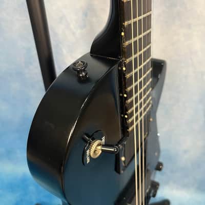 2003 Gibson Les Paul Gothic Black W/Hard Case and EMGs image 8