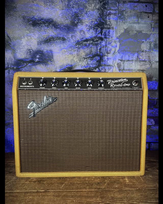 Fender Limited Edition 65 Princeton Reverb - 12 Watt 1x10" Guitar Combo - Tweed image 1