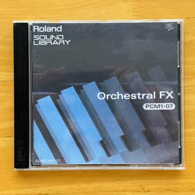 Roland SO-PCM1-07 Orchestral FX ROM Card // Roland JV, JD