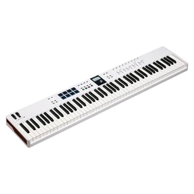 Arturia KeyLab Essential 88 mk3 88-Key USB MIDI Controller Keyboard (White) image 2