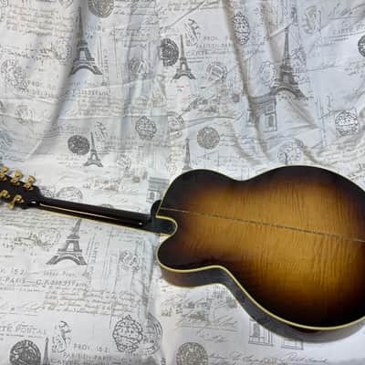 2010 Gibson Super Dove Vintage Sunburst Original Hard Shell Case Built In Electronics image 12