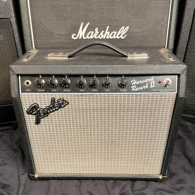 Fender Harvard Reverb 2 1980s - Black image 1