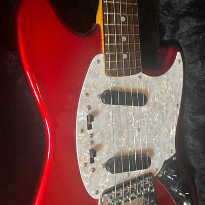 Fender Mustang MIJ 1969 2010-2011 - Candy Apple Red image 3
