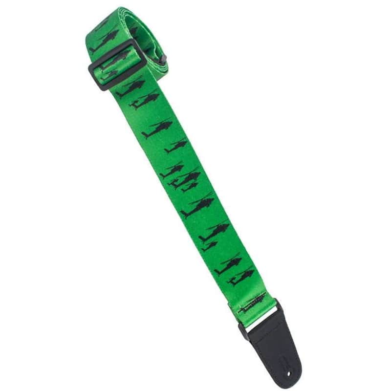 Henry Heller HSUB2-USA4 Helicopters Custom Artwork Sublimation Guitar Strap image 1
