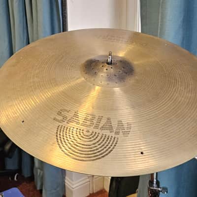 Sabian 21" HH Hand Hammered Raw Bell Dry Ride Cymbal 1996 - 2015 - Natural image 3