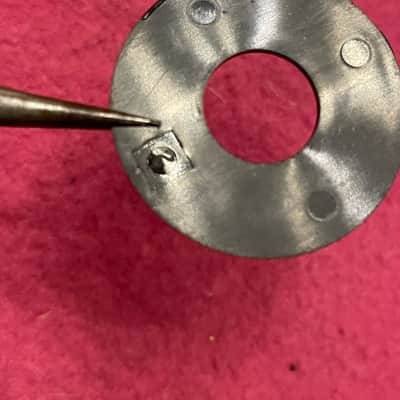 vintage Gibson 1980's switch ring poker chip for Les Paul Custom paf switchcraft  usa 1960 1968 1969 1959 image 9