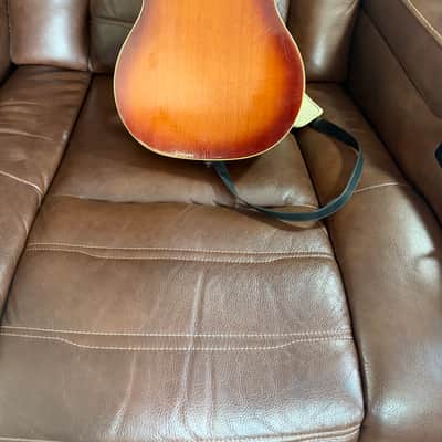 Vega Arthur Godfrey De Luxe Solo Lute Baritone Ukulele 1950s - Mahogany image 7