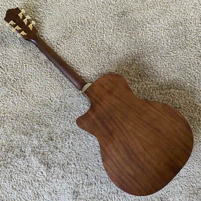 Luna 40 Inch Acoustic Guitar, Carved Red Pine Top Body, Mahogany Neck image 15