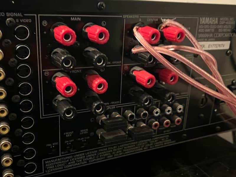 Yamaha DSP-A3090 7 CH Digital Amplifier w Phono Pre-Amp! 1990s