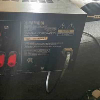 Yamaha Natural Sound AV Receiver RX-V361 image 5