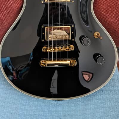 ESP Edwards E-PO CTM Potbelly Custom 2019 - Black - MINT condition + gig bag image 2