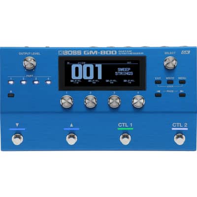 Boss GM-800 Guitar and Bass Synthesizer Pedal with Serial GK Interface, Zen-Core Sound Engine and Onboard Sound Library image 1