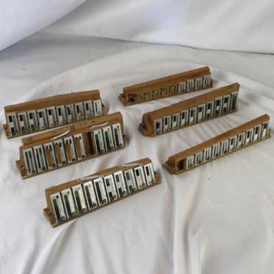 Hohner Accordion Part - Lot of 6 Treble Reed Blocks for Atlantic III 41 Key Piano Accordion LMH (Partially Incomplete) image 2