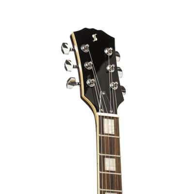STAGG STANDARD L-SERIES LP HH ELECTRIC GUITAR / GOLD TOP image 4