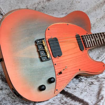 GB Liuteria Traditional Tele orange pearl image 11