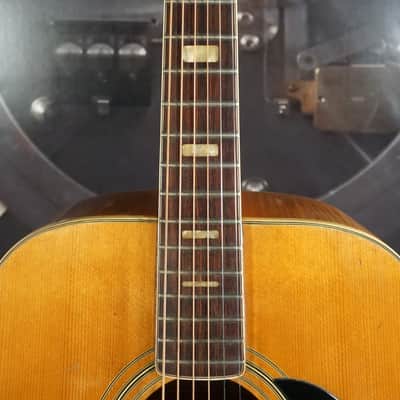Granada Tiger Maple Back & Side Acoustic Guitar Japan w/ Gig Bag image 4