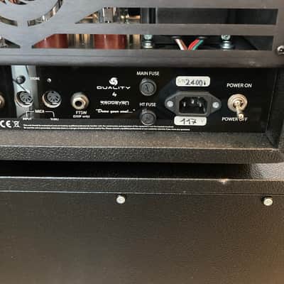 Redseven Duality 50 with 2x12” Cabinet  and FS-7 foot switch Excellent Shape! image 9