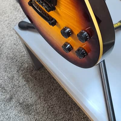 Dean Evo Select Beautiful Flame Top - Tobacco Sunburst image 5