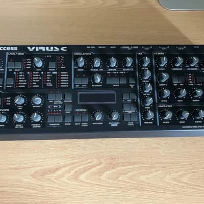 Access Virus C Desktop V/A Synthesizer with new power supply and rack ears