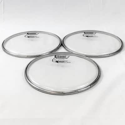 Ludwig 8" Clear Drum Heads, Set of 3 (New Old New Stock) image 3
