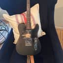 Fender Special Edition Noir Telecaster with Matching Headstock, Pau Ferro Fretboard 2017 - Satin Black upgraded bridge and tuners plus bender push down and switch lock