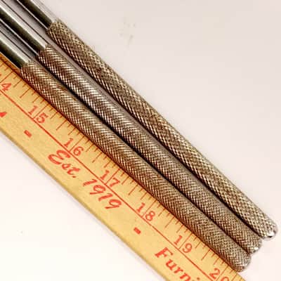 *Gretsch 3x 14,16"Floor Tom Drum Legs 20" Top-Knurling Chrome Vintage 60s RB USA image 2