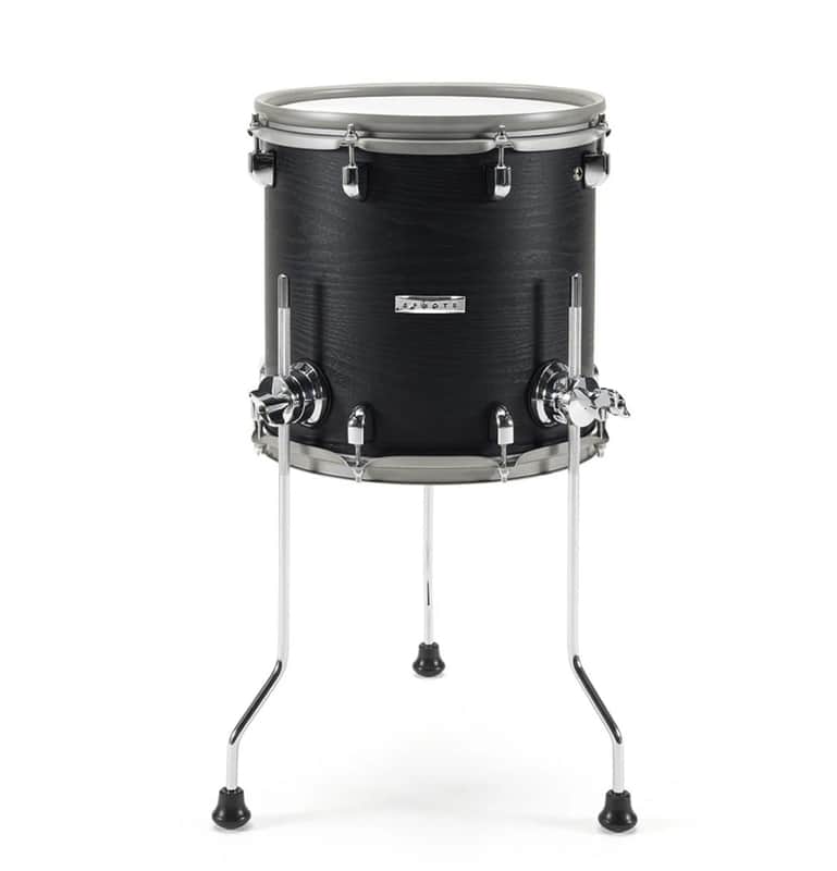 EFNOTE EFD-T1212-WS 12x12 Electronic Floor Tom - Black Oak Finish image 1