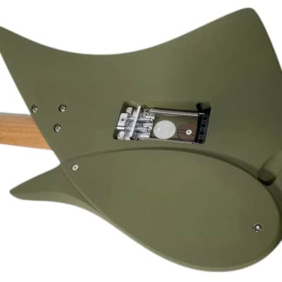 Teuffel Guitars Niwa Custom 2022 Olive / Ziricote (Excellent + Condition) image 7