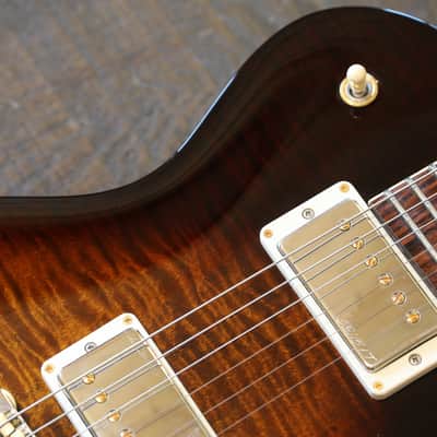 2017 PRS McCarty 594 Single-Cut Electric Guitar Black Gold Burst 10 Top + OHSC & Papers image 7