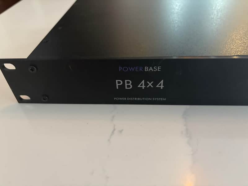 ART PB4X4 Rackmount 8 Outlet Power Conditioner 2008 - Present - Black image 1