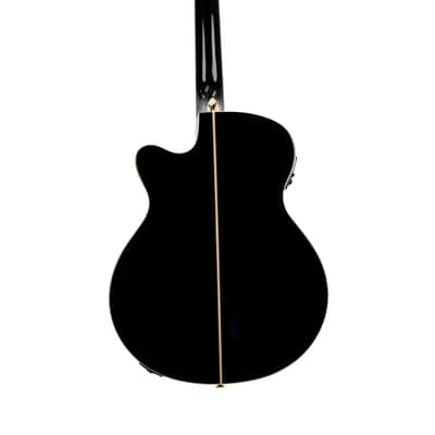 Washburn EA55G-A Festival Series Cutaway Acoustic/Electric Guitar. Koa Burst image 2