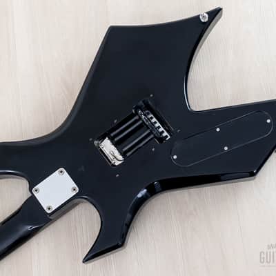 1986 B.C. Rich Warlock NJ Series Black w/ Seymour Duncan SH-2 & SH-4, Japan image 15